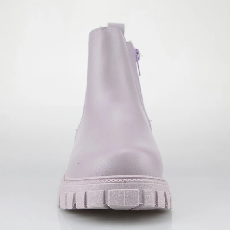 Purple PVC Chelsea Boots Purple PVC Chelsea Boots